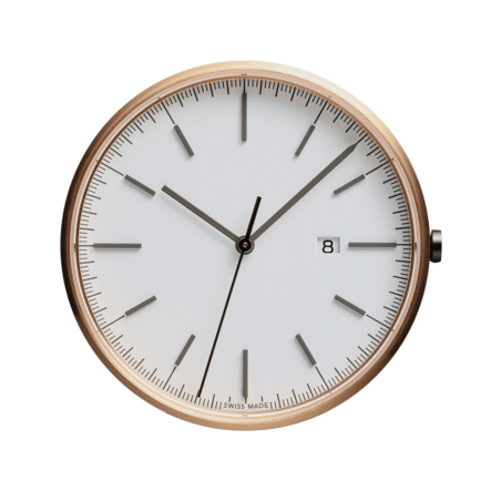 M40 PreciDrive date watch in PVD rose gold